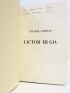 HUGO : Théâtre de Victor Hugo. Hernani - Marion Delorme - Le Roi s'amuse - Lucrèce Borgia - Marie Tudor - Angelo - Ruy-Blas - Les Burgraves - Signiert, Erste Ausgabe - Edition-Originale.com