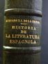 HURTADO : Historia de la literatura espagnola - Prima edizione - Edition-Originale.com