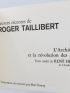 HUYGHE : Oeuvres récentes de Roger Taillibert - Signed book, First edition - Edition-Originale.com