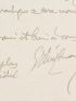 HUYSMANS : Carte autographe signée « Ce que je suis rasé par les reporters à propos du centenaire d'Hugo ! » - Autographe, Edition Originale - Edition-Originale.com
