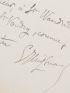 HUYSMANS : Carte autographe signée rectifiant une erreur d'adresse pour son correspondant - Signed book, First edition - Edition-Originale.com