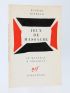 IONESCO : Jeux de Massacre - Signed book, First edition - Edition-Originale.com