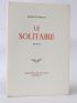 IONESCO : Le solitaire - Autographe, Edition Originale - Edition-Originale.com