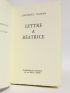 ISORNI : Lettre à Béatrice - Signed book, First edition - Edition-Originale.com