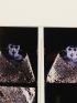JACKSON : [PHOTOGRAPHIE] Diptyque photographique original de 20 portraits de Michael Jackson à la cape d'or brodée de face et de dos. - Autographe, Edition Originale - Edition-Originale.com