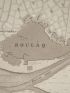DESCRIPTION DE L'EGYPTE.  Environs du Kaire [Le Caire]. Plan général de Boulâq, du Kaire, de l'Ile de Roudah, du Vieux-Kaire et de Gyzeh. (ETAT MODERNE, volume I, planche 15) - Edition Originale - Edition-Originale.com