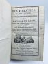 JAILLOT : Recherches critiques, historiques et topographiques sur la ville de Paris, depuis ses commencemens connus jusqu'à present ; avec le plan de chaque quartier - Prima edizione - Edition-Originale.com