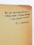 JANKELEVITCH : La rhapsodie - Verve et improvisation musicale - Signed book, First edition - Edition-Originale.com