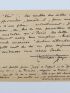 JAQUE : Lettre autographe signée adressée à son ami Carlo Rim - Autographe, Edition Originale - Edition-Originale.com