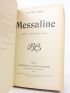 JARRY : Messaline - Autographe, Edition Originale - Edition-Originale.com
