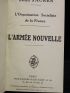 JAURES : L'armée nouvelle - Signed book, First edition - Edition-Originale.com