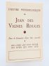 JEAN DES VIGNES ROUGES : Dissipez vos soucis ! La psychanalyse au service de bonheur - Libro autografato, Prima edizione - Edition-Originale.com