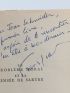JEANSON : Le Problème moral et la Pensée de Sartre - Autographe, Edition Originale - Edition-Originale.com