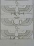 DESCRIPTION DE L'EGYPTE.  Denderah (Tentyris). Plafond du portique du grand temple. (ANTIQUITES, volume IV, planche 18) - Erste Ausgabe - Edition-Originale.com
