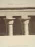 DESCRIPTION DE L'EGYPTE.  Edfou (Apollinopolis magna). Détails d'architecture du grand temple. (ANTIQUITES, volume I, planche 56) - Erste Ausgabe - Edition-Originale.com