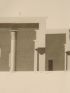 DESCRIPTION DE L'EGYPTE.  Environs d'Esné (Contralato). Plan, coupe et élévation d'un temple à Contralato. (ANTIQUITES, volume I, planche 89) - First edition - Edition-Originale.com