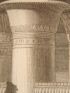 DESCRIPTION DE L'EGYPTE.  Environs d'Esné (Latopolis). Vue perspective du temple au nord d'Esné. (ANTIQUITES, volume I, planche 88) - Erste Ausgabe - Edition-Originale.com