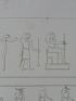 DESCRIPTION DE L'EGYPTE.  Environs d'Esné (Latopolis). Zodiaque sculpté au plafond du temple au nord d'Esné. (ANTIQUITES, volume I, planche 87) - Erste Ausgabe - Edition-Originale.com