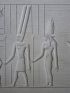DESCRIPTION DE L'EGYPTE.  Erment (Hermonthis). Bas-reliefs sculptés dans le sanctuaire du temple. (ANTIQUITES, volume I, planche 96) - Edition Originale - Edition-Originale.com
