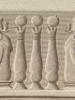 DESCRIPTION DE L'EGYPTE.  Esné (Latopolis). Face latérale de l'intérieur du portique. (ANTIQUITES, volume I, planche 74) - First edition - Edition-Originale.com