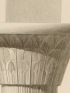 DESCRIPTION DE L'EGYPTE.  Esné (Latopolis). Plans et élévations de six chapiteaux du portique. (ANTIQUITES, volume I, planche 77) - Erste Ausgabe - Edition-Originale.com