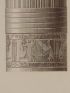 DESCRIPTION DE L'EGYPTE.  Esné (Latopolis). Plans et élévations de six chapiteaux du portique. (ANTIQUITES, volume I, planche 76) - First edition - Edition-Originale.com