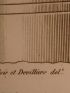 DESCRIPTION DE L'EGYPTE.  Ile de Philae. Plan, coupe, élévation et détails de trois chapiteaux de l'édifice de l'est. (ANTIQUITES, volume I, planche 26) - Erste Ausgabe - Edition-Originale.com