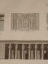 DESCRIPTION DE L'EGYPTE.  Ile de Philae. Plan, élévations, coupes et détails du temple de l'ouest. (ANTIQUITES, volume I, planche 20) - Erste Ausgabe - Edition-Originale.com