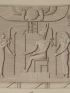 DESCRIPTION DE L'EGYPTE.  Ile de Philae. Plan, élévations, coupes et détails du temple de l'ouest. (ANTIQUITES, volume I, planche 20) - First edition - Edition-Originale.com