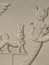 DESCRIPTION DE L'EGYPTE.  Ile de Philae. Sculptures du portique du grand temple et du premier pylône, Bas-relief de l'édifice ruiné de l'ouest. (ANTIQUITES, volume I, planche 11) - Edition Originale - Edition-Originale.com