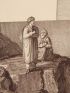 DESCRIPTION DE L'EGYPTE.  Ile de Philae. Vue perspective de l'édifice de l'est. (ANTIQUITES, volume I, planche 28) - First edition - Edition-Originale.com