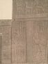 DESCRIPTION DE L'EGYPTE.  Ile de Philae. Vue perspective du second pylône et de la cour qui le précède. (ANTIQUITES, volume I, planche 17) - First edition - Edition-Originale.com