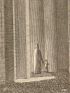 DESCRIPTION DE L'EGYPTE.  Ile de Philae. Vue perspective du second pylône et de la cour qui le précède. (ANTIQUITES, volume I, planche 17) - Prima edizione - Edition-Originale.com