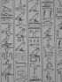 DESCRIPTION DE L'EGYPTE.  Syout (Lycopolis). Décorations hiéroglyphiques et bas-reliefs recueillis dans les hypogées. (ANTIQUITES, volume IV, planche 49) - Erste Ausgabe - Edition-Originale.com