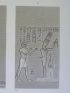 DESCRIPTION DE L'EGYPTE.  Thèbes. Karnak. Divers bas-reliefs sculptés sur les stèles et les murs des appartements de granit du palais. (ANTIQUITES, volume III, planche 36) - Edition Originale - Edition-Originale.com