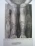 DESCRIPTION DE L'EGYPTE.  Thèbes. Memnomium. Détails de la statue colossale de Memnon. (ANTIQUITES, volume II, planche 22) - Edition Originale - Edition-Originale.com