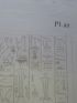 DESCRIPTION DE L'EGYPTE.  Thèbes. Memnomium. Détails de la statue colossale de Memnon. (ANTIQUITES, volume II, planche 22) - Erste Ausgabe - Edition-Originale.com