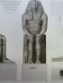 DESCRIPTION DE L'EGYPTE.  Thèbes. Memnomium. Détails de la statue colossale de Memnon. (ANTIQUITES, volume II, planche 22) - First edition - Edition-Originale.com