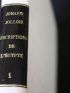 JOMARD : Description de l'Egypte. Antiquités. Descriptions. Tome I complet. Première livraison - First edition - Edition-Originale.com