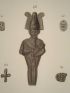 DESCRIPTION DE L'EGYPTE.  Collection d'antiques. Figures, amulettes en scarabée et autres en terre cuite, en bois, en bronze, émeraude.  - Erste Ausgabe - Edition-Originale.com