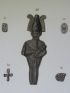 DESCRIPTION DE L'EGYPTE.  Collection d'antiques. Figures, amulettes en scarabée et autres, en terre cuite. En bois. En bronze. En émeraude. (ANTIQUITES, volume V, planche 87) - Erste Ausgabe - Edition-Originale.com