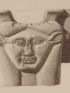 DESCRIPTION DE L'EGYPTE.  Collection d'antiques. Vase en granit noir, trouvé près de Damanhour, Hermopolis Parva. (ANTIQUITES, volume V, planche 74) - Edition Originale - Edition-Originale.com