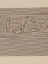 DESCRIPTION DE L'EGYPTE.  Collection d'antiques. Vase en granit noir, trouvé près de Damanhour, Hermopolis Parva. (ANTIQUITES, volume V, planche 74) - Erste Ausgabe - Edition-Originale.com
