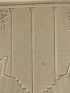 DESCRIPTION DE L'EGYPTE.  Edfou (Apollinopolis magna). Frise sculptée sous la galerie nord du petit temple. (ANTIQUITES, volume I, planche 64) - Prima edizione - Edition-Originale.com