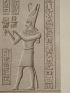 DESCRIPTION DE L'EGYPTE.  Ile de Philae. Bas-reliefs sculptés sous la galerie du temple de l'ouest. (ANTIQUITES, volume I, planche 22) - Prima edizione - Edition-Originale.com