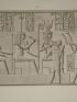 DESCRIPTION DE L'EGYPTE.  Ile de Philae. Bas-reliefs sculptés sous la galerie du temple de l'ouest. (ANTIQUITES, volume I, planche 22) - Edition Originale - Edition-Originale.com