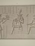 DESCRIPTION DE L'EGYPTE.  Ile de Philae. Bas-reliefs sculptés sous la galerie du temple de l'ouest. (ANTIQUITES, volume I, planche 22) - Erste Ausgabe - Edition-Originale.com