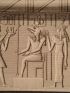 DESCRIPTION DE L'EGYPTE.  Koum Omboû (Ombos). Inscriptions hiéroglyphiques, Détails d'architecture et de bas-reliefs du portique du grand temple. (ANTIQUITES, volume I, planche 43) - Erste Ausgabe - Edition-Originale.com