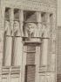 DESCRIPTION DE L'EGYPTE.  Koum Omboû (Ombos). Vue perspective des deux temples et de l'enceinte. (ANTIQUITES, volume I, planche 46) - Prima edizione - Edition-Originale.com