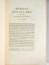 JOMARD : Description de l'Egypte. Mémoire sur le lac de Moeris comparé au lac du Fayoum - First edition - Edition-Originale.com